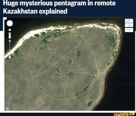 Huge mysterious pentagram in remote Kazakhstan explained .
